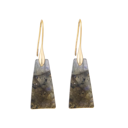 Larvikite Earrings Jewelry