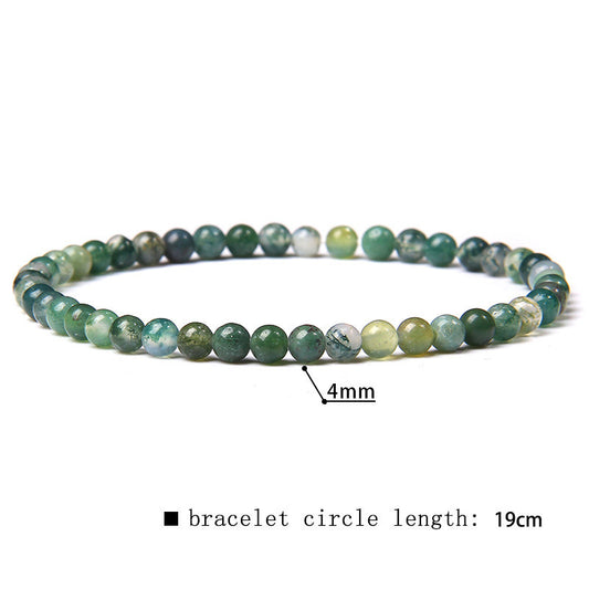 Moss Agate Energy Bracelet