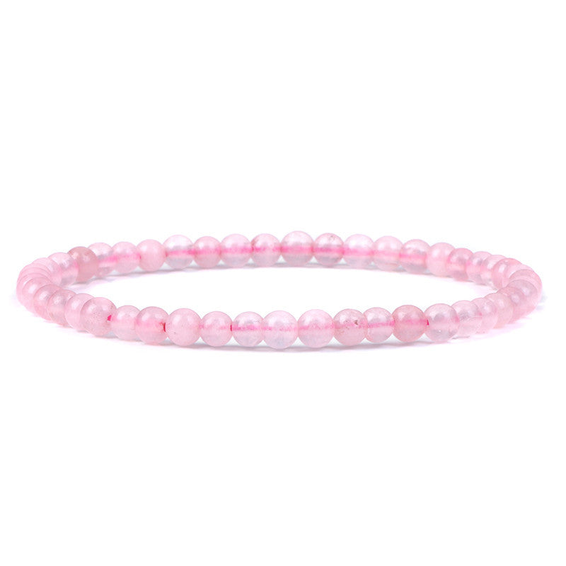 4mm Rose Quartz Energy Bracelet