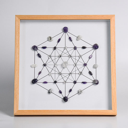 Spiritual Awakening Crystal Grids-Hexagon