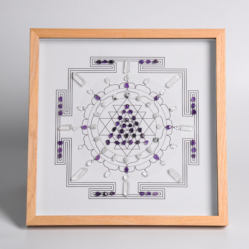 Spiritual Awakening Crystal Grids-Square