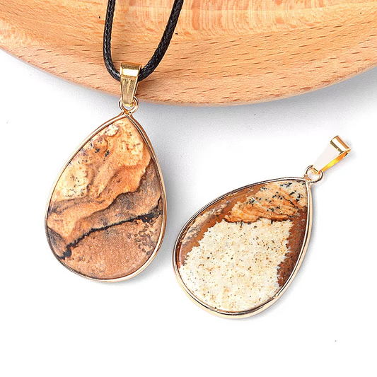 Picture Stone Necklaces